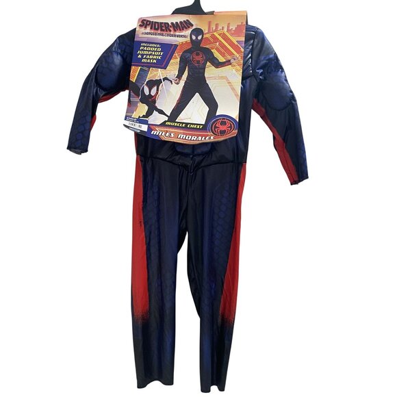 Marvel Spider-Man Across the Spider-Verse Miles Morales Halloween Costume Size S - Picture 2 of 7
